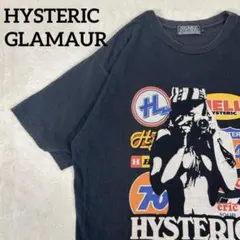 t198【希少】ヒステリックグラマー ヒスガール ビッグプリント Tシャツ