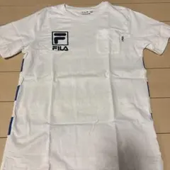 FILA キッズ 半袖Tシャツ 150 ホワイト ブルー　即購入可のサムネイル