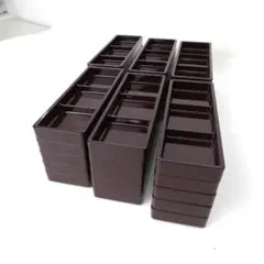 【新品未使用】3連皿(プラスチック)60個 美品】3連皿(樹脂)60個 - メルカリ
