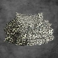 y2k 平成ギャル ヒョウ柄 ミニスカート