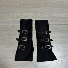 シーイン　黒　ベルト付き　アームカバーのサムネイル