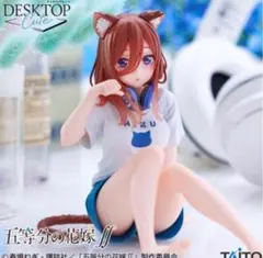 五等分の花嫁　中野三玖DesktopCuteフィギュア