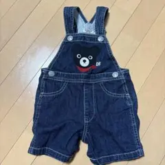 ミキハウス　デニムオーバーオール