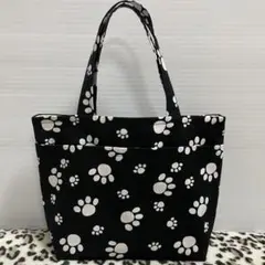 トートバッグ　肉球