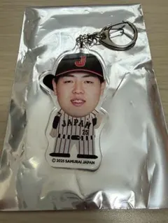 岡本和真 侍ジャパン デカフェイスアクリルキーホルダー