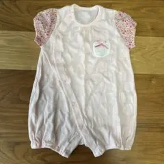 赤ちゃんの城　ロンパース　半袖コンビ80