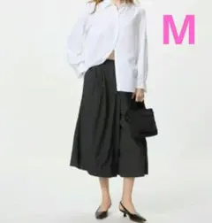 ユニクロ　UNIQLO　ナイロンキュロット ブラック　Мサイズ　新品