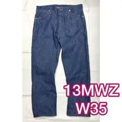 ほぼ新品 13MWZ W35 ラングラー Wrangler メキシコ製 デニム