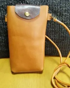 本革スマホショルダーバッグ
