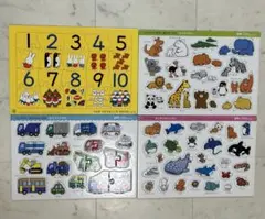 キッズパズル　4枚　まとめ売り