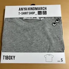 ANYA HINDMARCH UNIQLO Tシャツ グレー Sのサムネイル