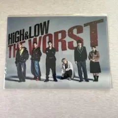 【未使用品・非売品】HIGH&LOW THE WORST クリアファイル