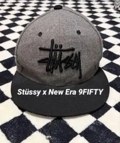 Stussy ブラック キャップ 9TWENTY - メルカリ