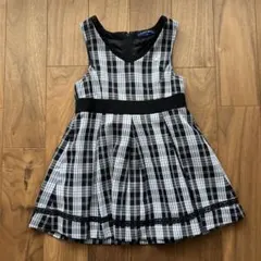 CHOPIN deux チェック柄ワンピース 100cm