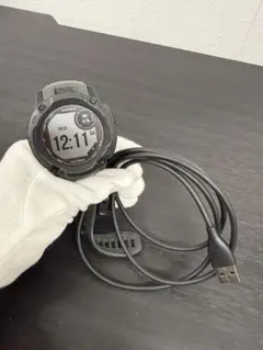 ★人気GPS★Garmin Instinct2X充電ケーブル付 動作品のサムネイル