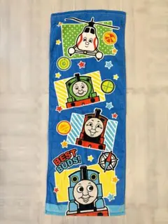 きかんしゃトーマス スポーツタオル 青
