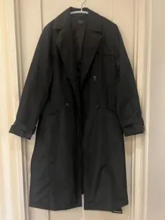 DAMA ブラック M ダブルブレスト トレンチコート