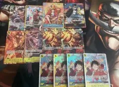 ワンピースカード　エース&サボ&ルフィ まとめ売りのサムネイル