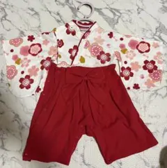 子供用 着物とショートパンツ セット