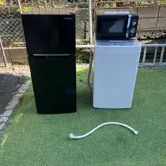 横浜市内配達】乾燥機能つき！家電3点セット 電子レンジ・冷蔵庫・洗濯