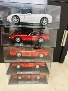 Ferrari ミニカー 5台セット ディスプレイケース付のサムネイル