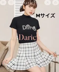 ダーリッチ Darich チェック柄 フレアミニスカート