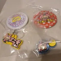 ミニモニ。　ガチャ　缶バッジ　めじるしアクセサリー