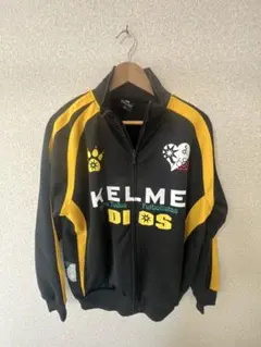 KELME ジャージ ブラック イエロー XL