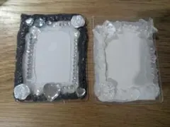 茶色と透明のホイップデコケースセット