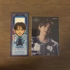 三代目JSBFOREVERONE NAOTO 縁日 千社札 フォトカードセット