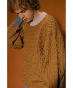 ＜monkey time＞ NRW/WL SWCG ALN CN/ニット