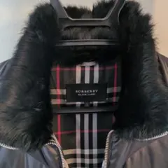 BURBERRY BLACK LABEL ダウンジャケット Lサイズ ブラック
