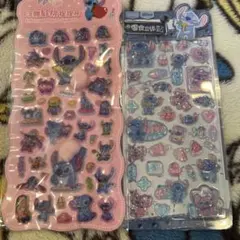 スティッチ　ボンボンドロップシール　ウォーターシール　おしりシール