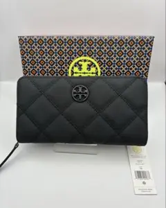 トリーバーチ Tory Burch 未使用 長財布 マットブラックのサムネイル