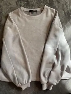 SUGAR SPOON グレー 長袖トレーナー Fサイズ