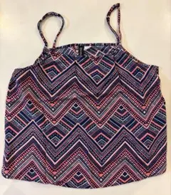 H&M DIVIDED ジオメトリック柄 キャミソール EUR36のサムネイル