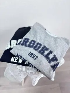送料込み！！BROOKLYN 1897 スウェット　グレー