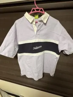 HUF ラガーシャツ パープル L