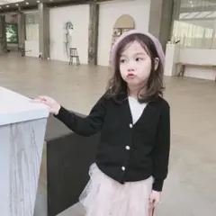 SALEパールボタンカーディガン