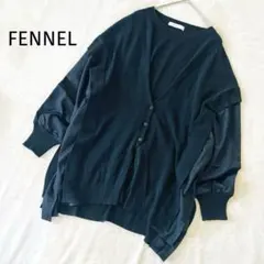 ヤマダヤ　FENNEL フェンネルタートルネックニット 長袖　ブラック ヤマダヤ FENNEL フェンネルタートルネックニット 長袖 ブラック