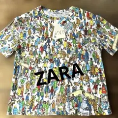 新品タグ付き❣️ZARA ウォーリーをさがせ！ Tシャツ 新品　Sのサムネイル