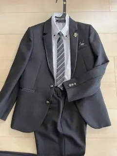 フォーマルスーツ4点セット ブラック 150cm