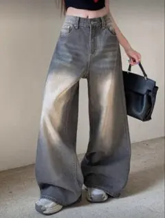 SHEIN DAZYバギーパンツ デニム Y2Kのサムネイル