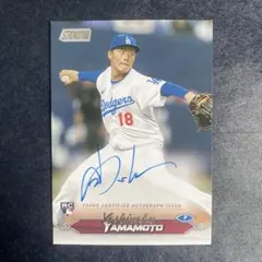 2026 Topps Heritage 山本由伸 Auto Red ink/77 - メルカリ