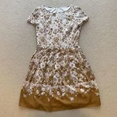 美品　Paul Stuart ポールスチュアート　花柄　上品　ワンピース