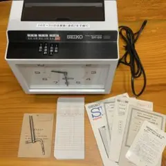 SEIKO QR-4550 タイムレコーダー 4欄印字 勤怠管理 SEIKO QR-4550 タイムレコーダー 4欄印字 勤怠管理 - メルカリ
