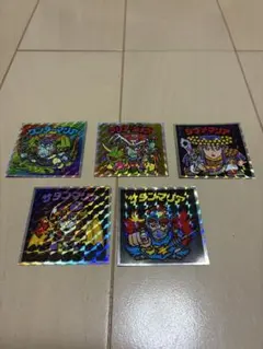 く*じ様 ヘッドだらけビックリマン　5枚セット サタンマリア　ワンダーマリア　マ