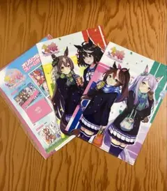 ウマ娘 プリティーダービー クリアファイル ポストカードなど