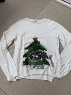 H＆M クリスマス　トップス(140)
