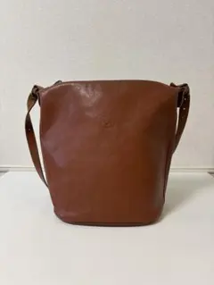 IL BISONTE ショルダーバッグ ブラウン レザーのサムネイル